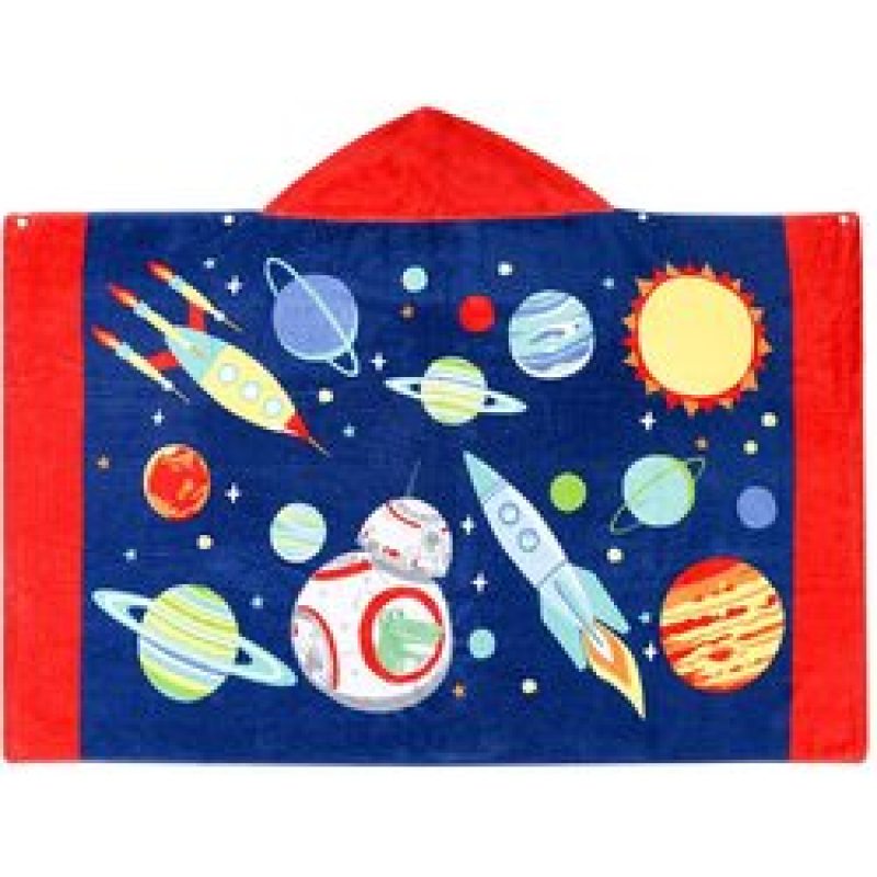Cartoon Kids Hooded Children Bath Hooded Towel,Swim Towels Quick Drying Bath Towel#