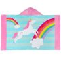 Cartoon Kids Hooded Children Bath Hooded Towel,Swim Towels Quick Drying Bath Towel#
