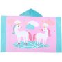 Cartoon Kids Hooded Children Bath Hooded Towel,Swim Towels Quick Drying Bath Towel#