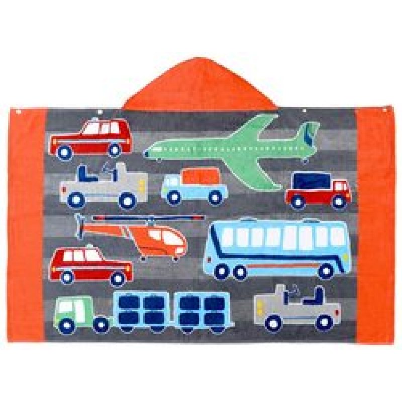 Cartoon Kids Hooded Children Bath Hooded Towel,Swim Towels Quick Drying Bath Towel#