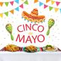 Vente en gros mexicain 4Pack 14 x 110 pouces grande décoration de fête à thème pour Cinco de Mayo Fiesta Party Serape chemin de table mexicain