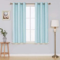 2021 New Style Curtains Luxury Modern Blackout Curtains for Living Room Simple Pattern Window Curtains for Bedroom/
