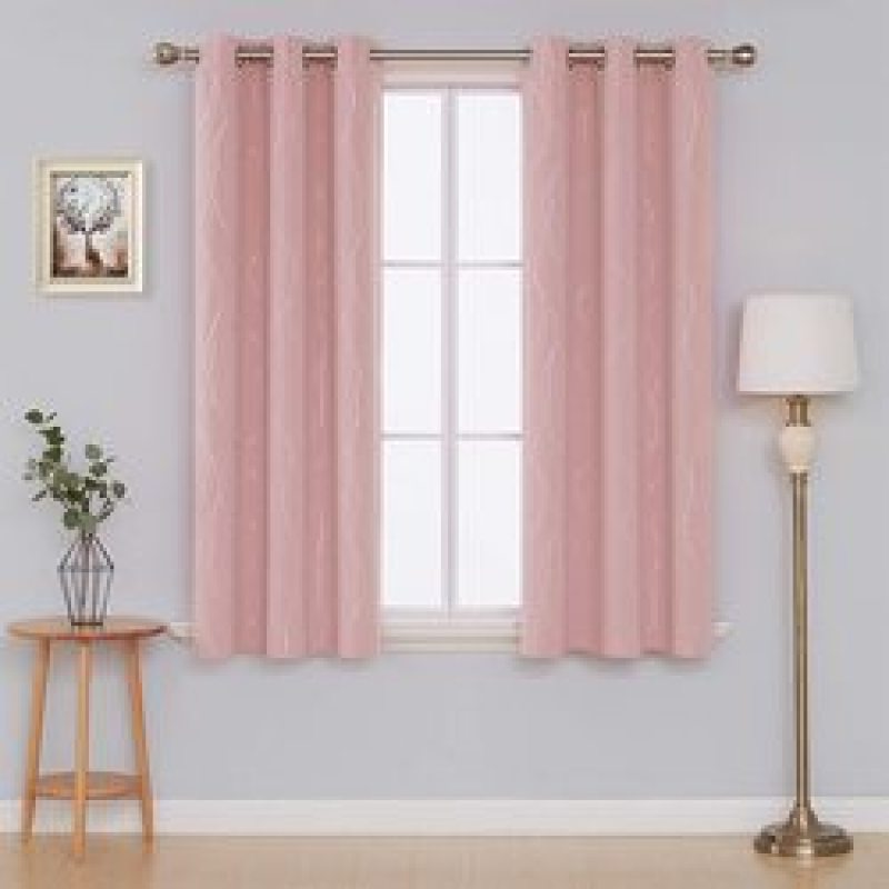 2021 New Style Curtains Luxury Modern Blackout Curtains for Living Room Simple Pattern Window Curtains for Bedroom/