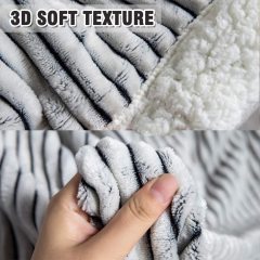 Winter Warm Fleece Baby Throw Blanket Flannel Thickened Sofa Window Bed Rugs Yoga Sports Tapestry Bedspread