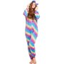 Cross border flannel cartoon animal one-piece pajamas for adults, men, women and children cute home clothes play clothes/