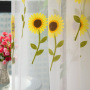 New Simple Embroidery Curtain, Sunflower Jacquard Living Room Bedroom Curtain /