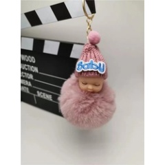 2021 China Wholesale Keychain On Amazon, Plush Toy Cute Doll key chain#