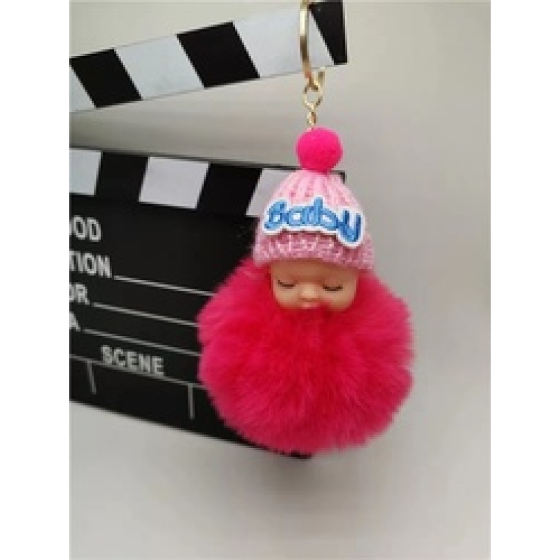 2021 China Wholesale Keychain On Amazon, Plush Toy Cute Doll key chain#