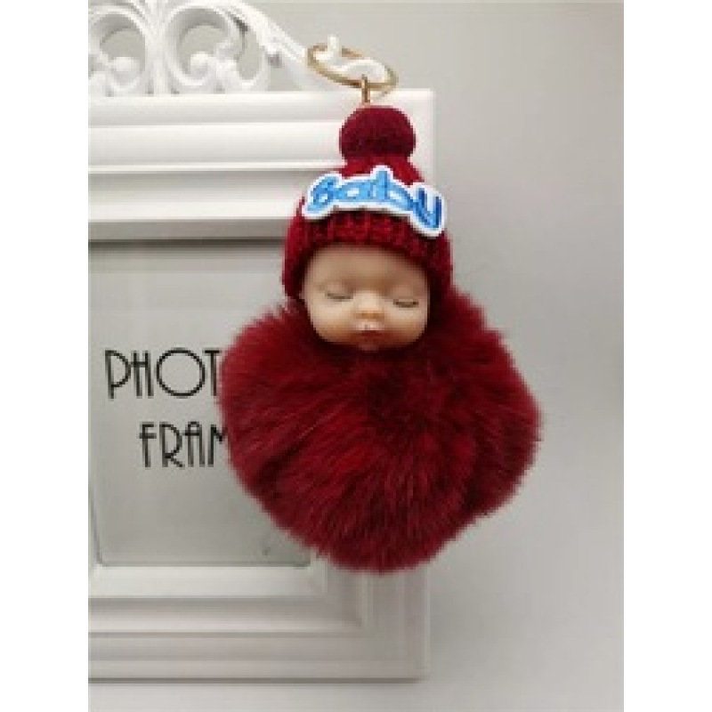 2021 China Wholesale Keychain On Amazon, Plush Toy Cute Doll key chain#