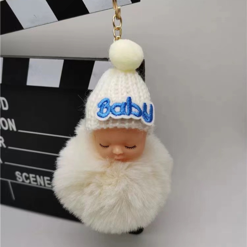 2021 China Wholesale Keychain On Amazon, Plush Toy Cute Doll key chain#