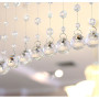 Glass Beads Door String Tassel Porch Partition Indoor String Curtain for Home Decoration Luxury Wedding backdrop Decoration