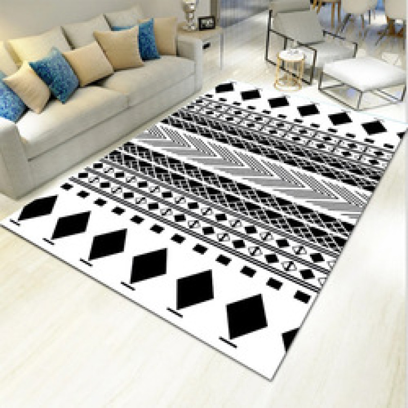 Custom Logo Printing Washable Rug Anti Slip ,Soft Bedroom Printed Carpet Kids Floor Mat Rugs For Living Room#