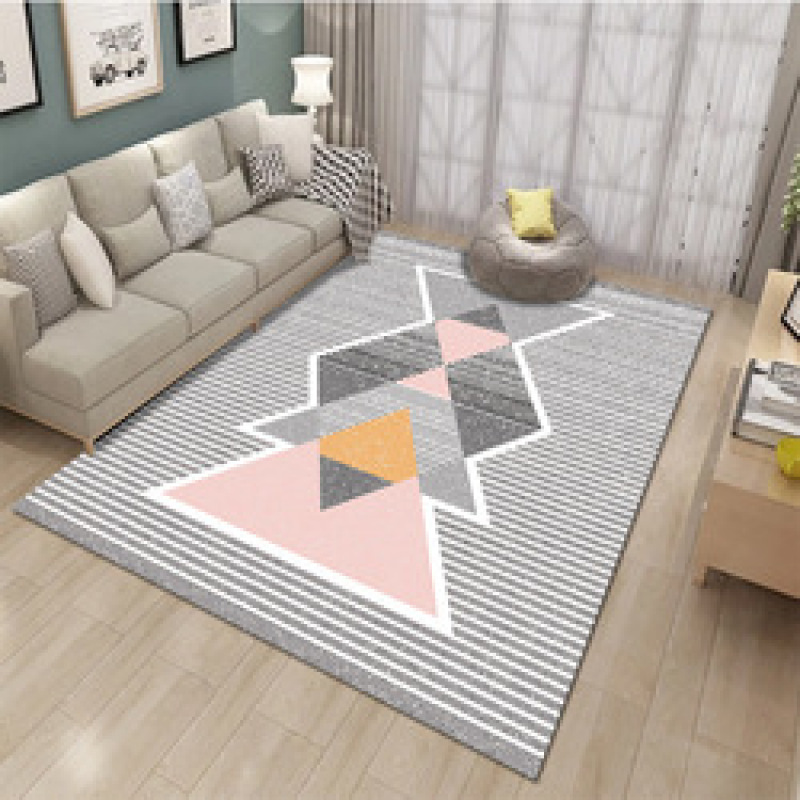 Custom Logo Printing Washable Rug Anti Slip ,Soft Bedroom Printed Carpet Kids Floor Mat Rugs For Living Room#