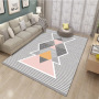 Custom Logo Printing Washable Rug Anti Slip ,Soft Bedroom Printed Carpet Kids Floor Mat Rugs For Living Room#