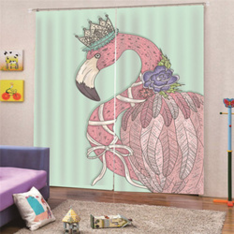 Europa Dinosaur Furniture Blackout Cortinas Precios,Luxury Kids Bed Decor Curtains$