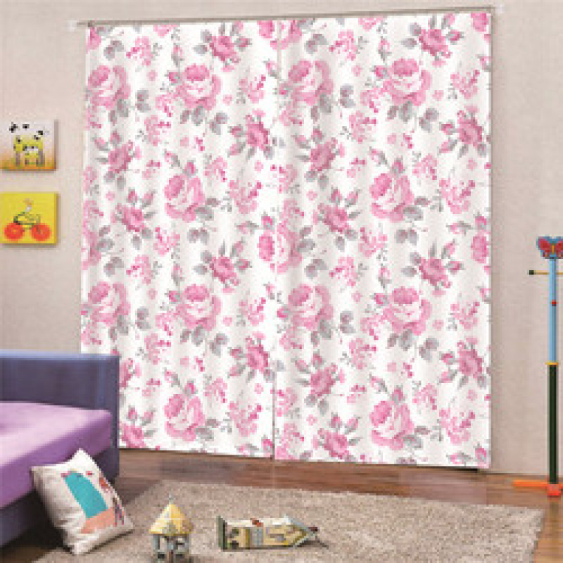 Europa Dinosaur Furniture Blackout Cortinas Precios,Luxury Kids Bed Decor Curtains$