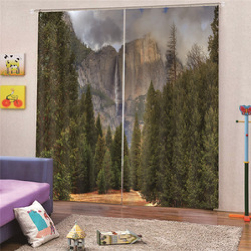 Europa Dinosaur Furniture Blackout Cortinas Precios,Luxury Kids Bed Decor Curtains$