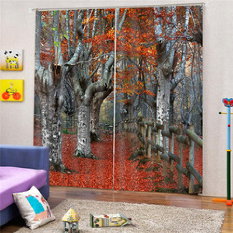 Europa Dinosaur Furniture Blackout Cortinas Precios,Luxury Kids Bed Decor Curtains$