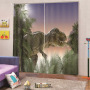 Europa Dinosaur Furniture Blackout Cortinas Precios,Luxury Kids Bed Decor Curtains$