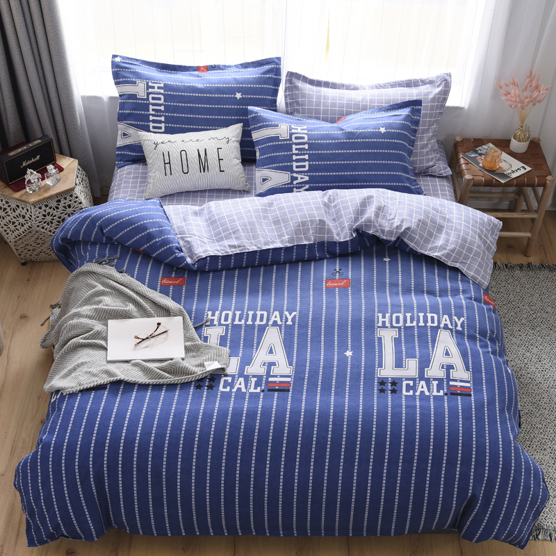 Home Textile Duvet Cover Pillow Case Bed Sheet,  Boy Kid Teen Girl Bedding Linens Set King Queen Twin/