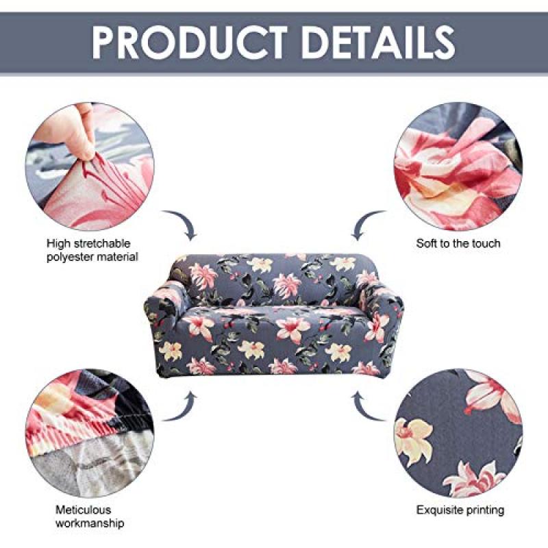 New Elastic Sofa Cover Online, Slipcovers For Sofa And Loveseat$