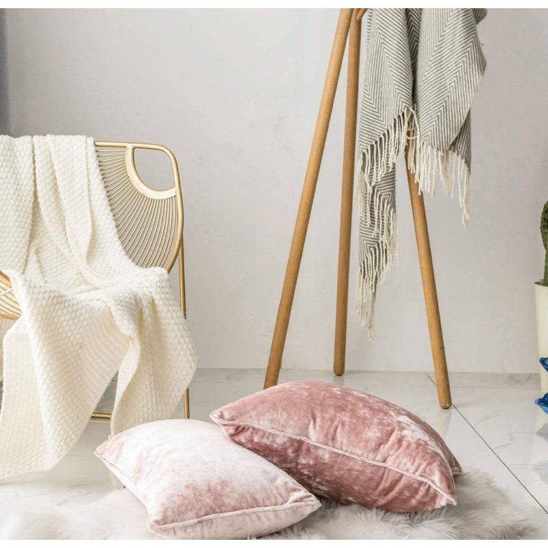 Decorative pillow case covers, Luxury Velvet Throw Pillow Covers/