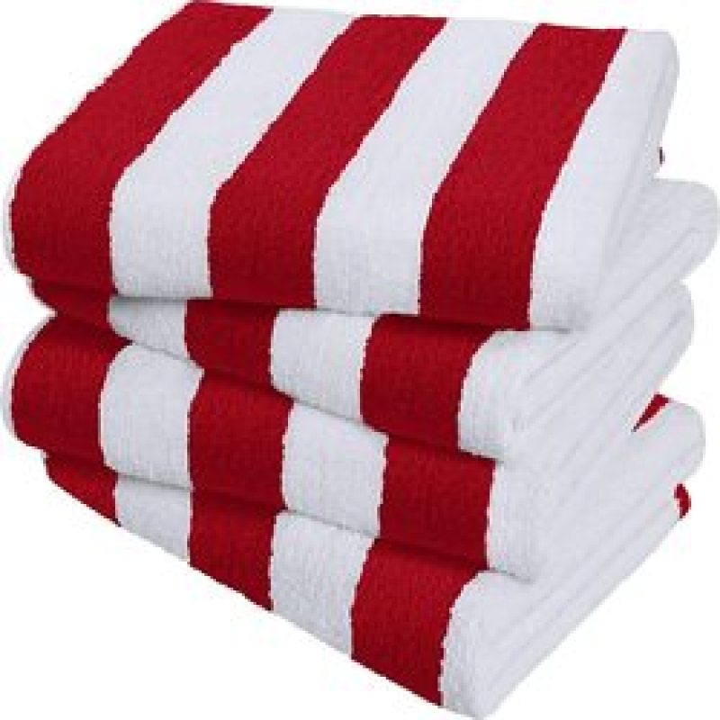 Luxury large package striped beach towel, soft fast drying swimming towel is highly absorbent, light weight/