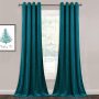 Home Goods 260GSM 52*84inches Hotel Quality Living Room Bedroom Grommet Velvet Curtain, 100% Polyester Window Curtain/