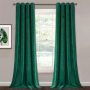 Home Goods 260GSM 52*84inches Hotel Quality Living Room Bedroom Grommet Velvet Curtain, 100% Polyester Window Curtain/