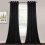 Home Goods 260GSM 52*84inches Hotel Quality Living Room Bedroom Grommet Velvet Curtain, 100% Polyester Window Curtain/