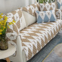 Nordic printing four seasons universal sofa cushion simple modern non-slip thick sofa cover towel cover Sofa Slipcovers