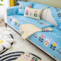 Nordic printing four seasons universal sofa cushion simple modern non-slip thick sofa cover towel cover Sofa Slipcovers