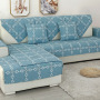 Nordic printing four seasons universal sofa cushion simple modern non-slip thick sofa cover towel cover Sofa Slipcovers
