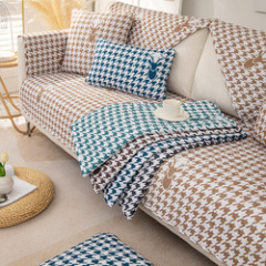 Nordic printing four seasons universal sofa cushion simple modern non-slip thick sofa cover towel cover Sofa Slipcovers