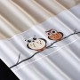 Modern Sheer Tulle Curtains For Bedroom Window Curtains For Living Room,Kitchen Curtains Owl Design Kids Room Rideau Cortinas/