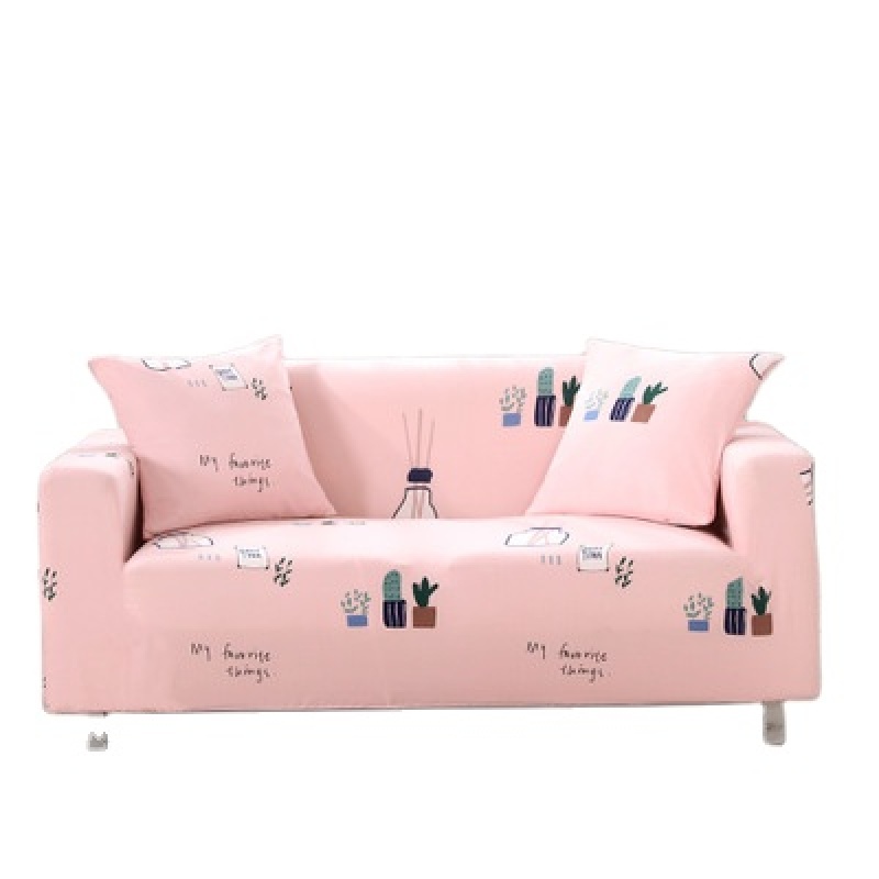 The New Sofa Cover Is Worn, Universal Elastic Household Sofa Cover/ Three-seat Sofa Modern Printed 100% Polyester Solid