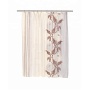 chinese style printed customizable little flower design high quality textile shower curtain