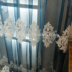 factory price drawstring german lace wholesale ready made curtain