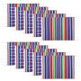 10/20 Pieces Mexican Table Place Mats Assorted Mexican Serape Placemats, Washable Table Mats for Cinco de Mayo Fiesta Party#