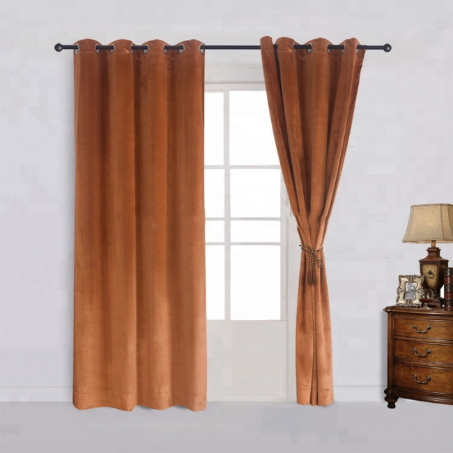 China supplier blackout stock lots custom made curtains for windows