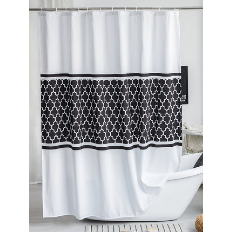 Bathroom Shower Curtain Tarpaulin Set, Bathroom Curtain Thickening Mold Curtain/
