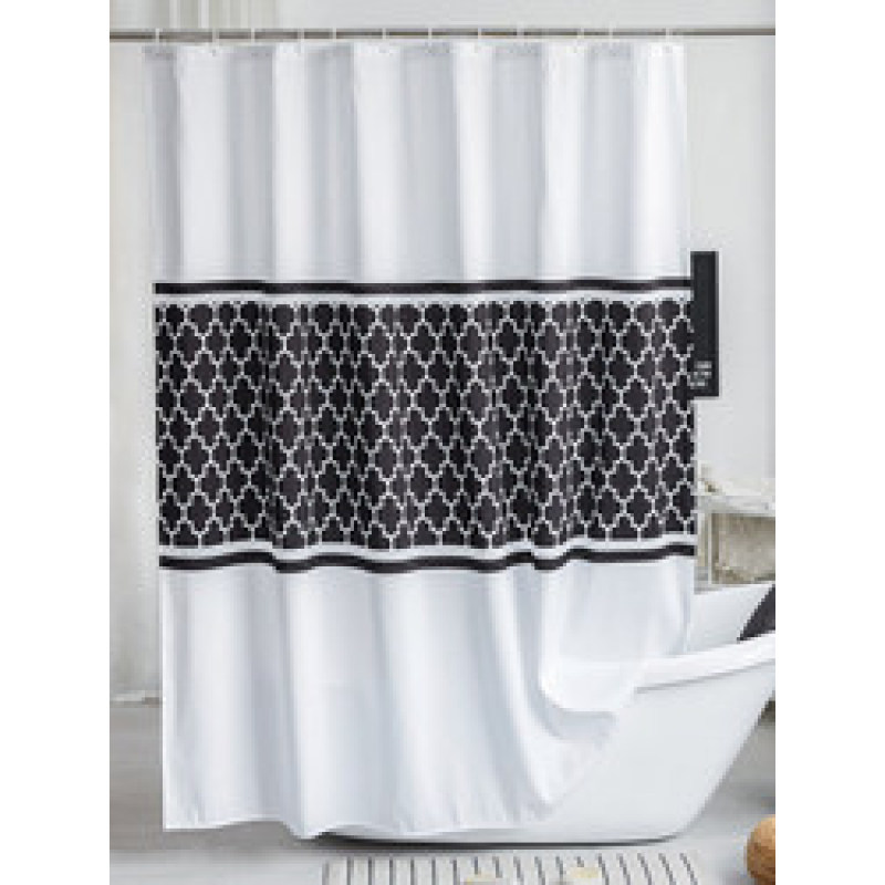 Bathroom Shower Curtain Tarpaulin Set, Bathroom Curtain Thickening Mold Curtain/
