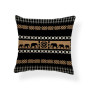 45*45 Polyester Ethnic Style Abstract Geometric Digital Print Cushion Cover, Ethnic Totem Sofa Office Chair Room Cushion Cover/