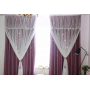 latest designs star style princess 2019 luxury turkish voile curtains