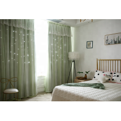 latest designs star style princess 2019 luxury turkish voile curtains