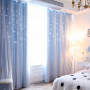 latest designs star style princess 2019 luxury turkish voile curtains