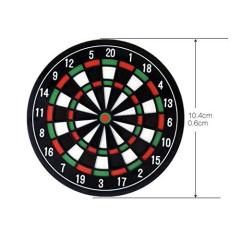 Hot Selling Newly Designed Set of 4 Dart Board Plastic Coasters for Bars Cafes Home Party Office Gift for Birthday