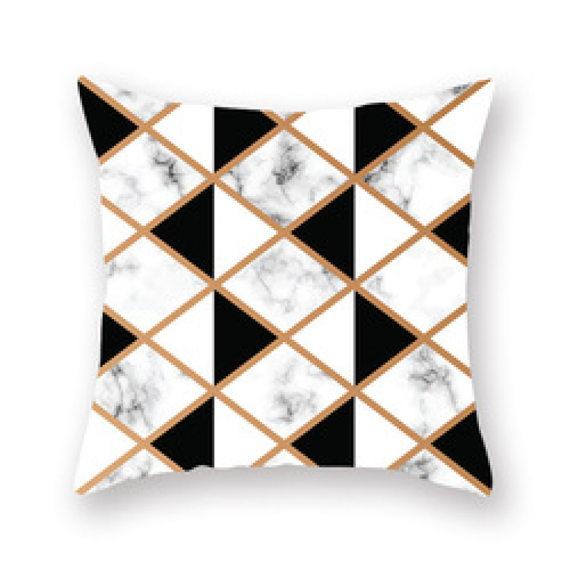3D Custom Cushion Cover Pillow,Geometric Sofa Cushion Cover/