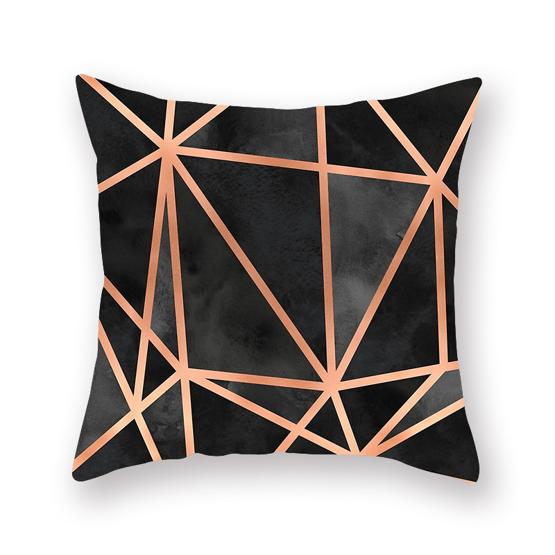 3D Custom Cushion Cover Pillow,Geometric Sofa Cushion Cover/
