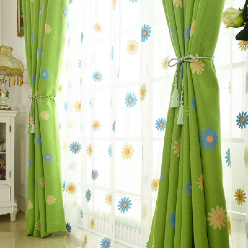 Productos Mas Vendidos Floral Cortinas Decorativas Curtain,products Supply Living Room Sets En China Embroidery Curta Cortinas